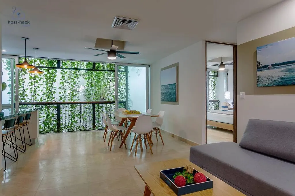 פלאייה דל כרמן Danzamar 4, 5 Blocks Away From Playa Pelicanos מקסיקו